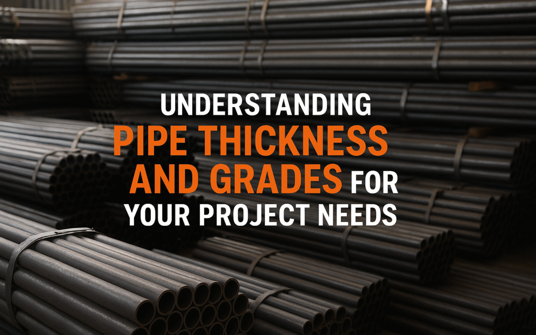 Understanding Pipe Thickness and Grades for Your Projects