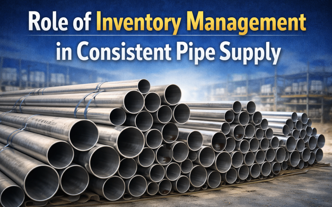 Role of Inventory Management in Consistent Pipe Supply